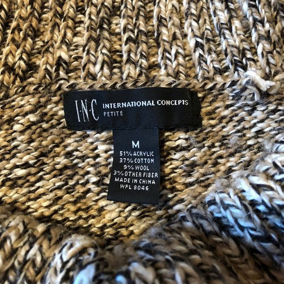 I.N.C. INTERNATIONAL CONCEPTS COWL NECK SWEATER PM - Picture 6 of 6